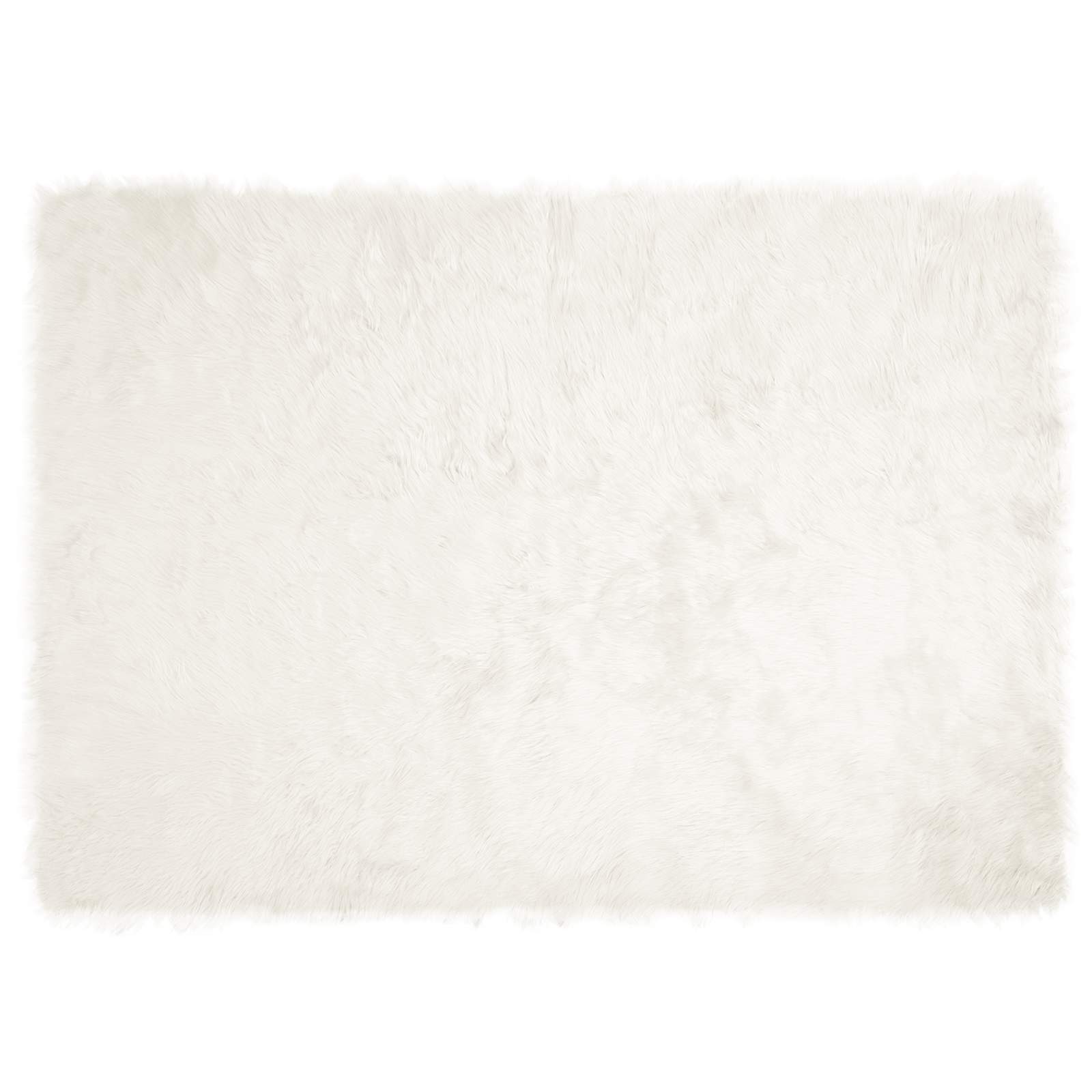 vidaXL Dywan z sztucznej owczej skóry TAFALLA Biały 240 x 340 cm