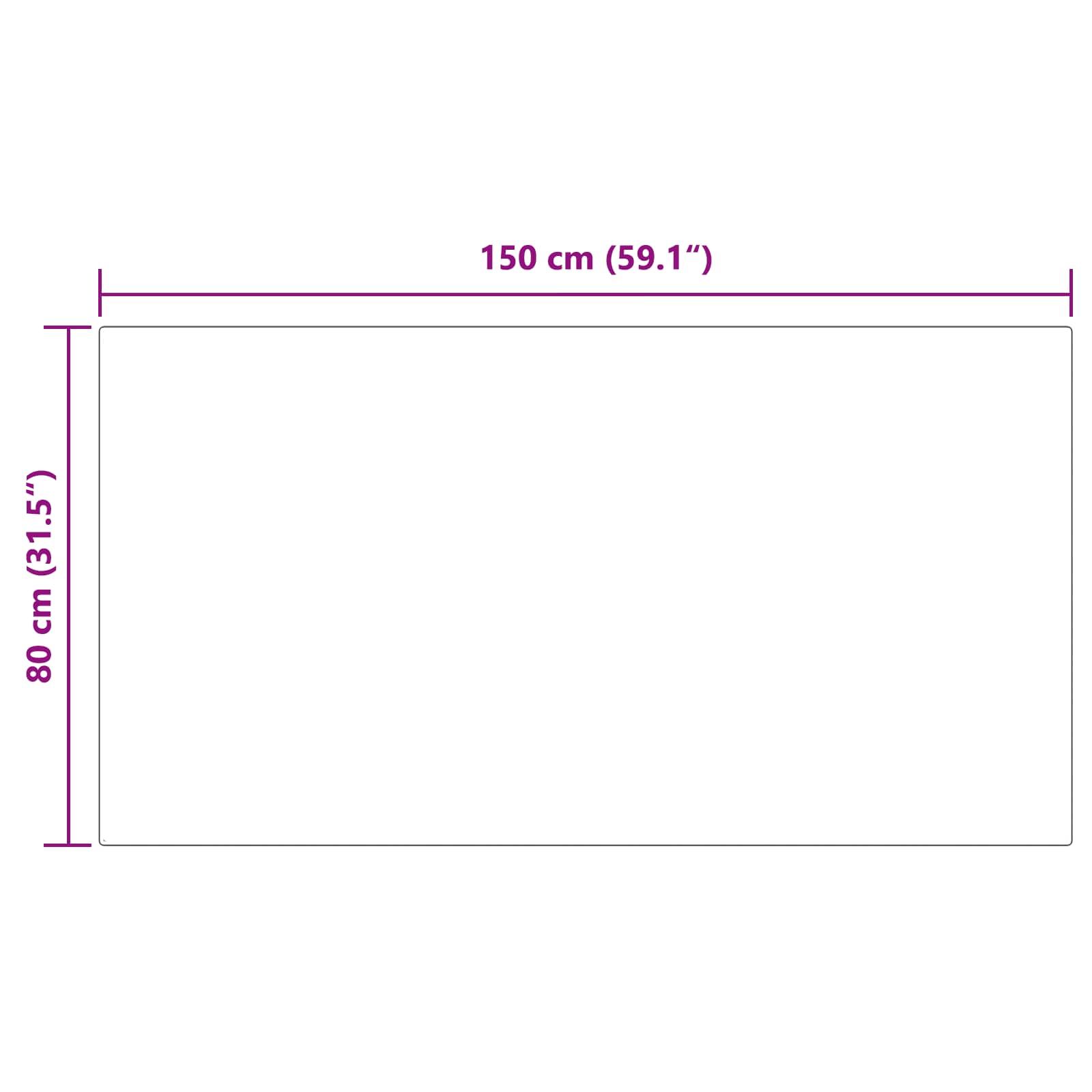 vidaXL Dywan z sztucznej owczej skóry TAFALLA Beżowy 80 x 150 cm