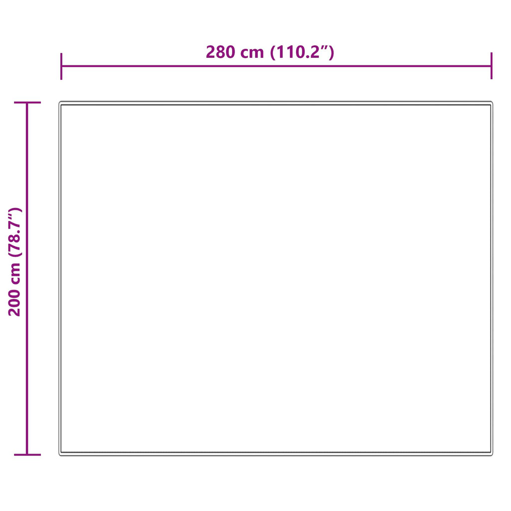 vidaXL Dywan z sztucznej owczej skóry TAFALLA kremowy 200 x 280 cm