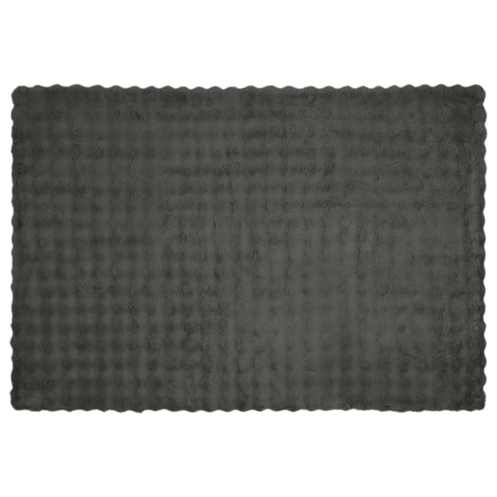 vidaXL Koc antypoślizgowy z sztucznego futra królika Olite 4 pcs