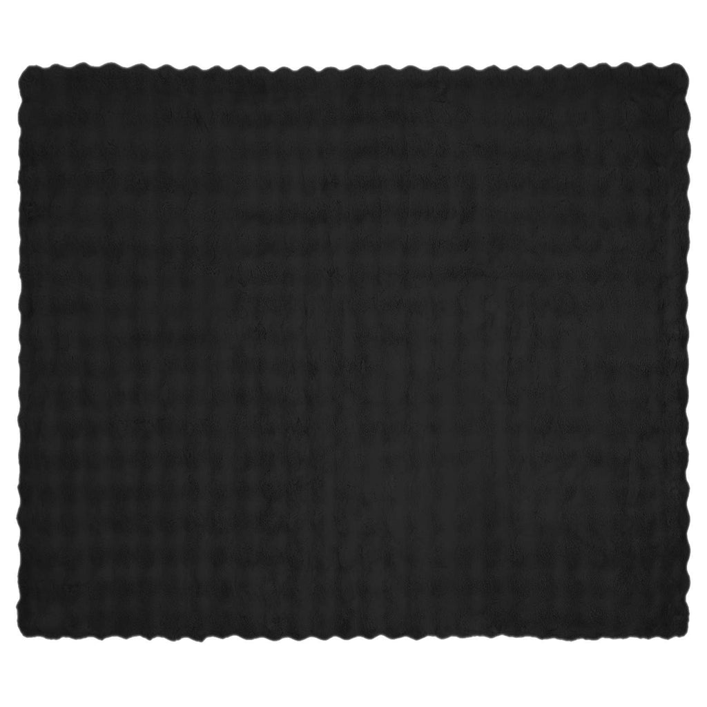 vidaXL Koc antypoślizgowy z sztucznego futra królika Olite 4 pcs