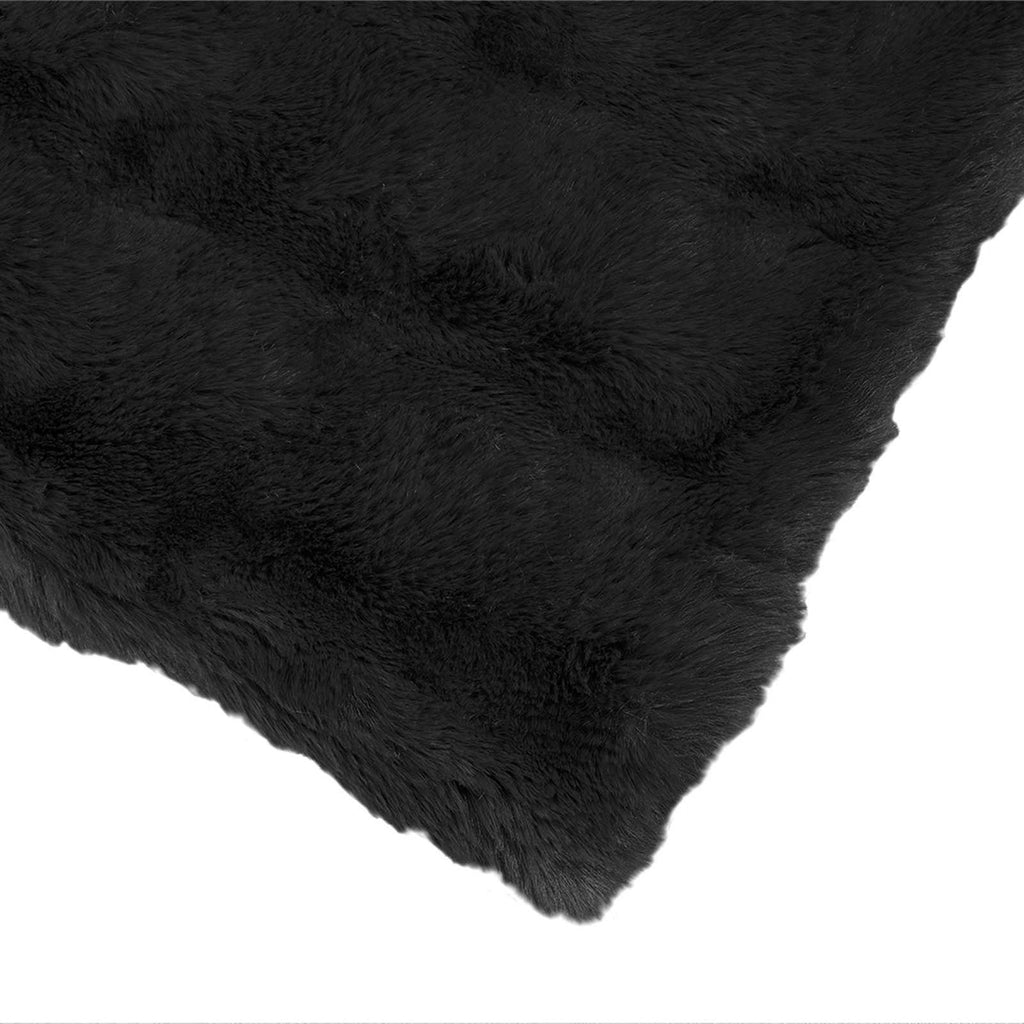 vidaXL Koc antypoślizgowy z sztucznego futra królika Olite 4 pcs