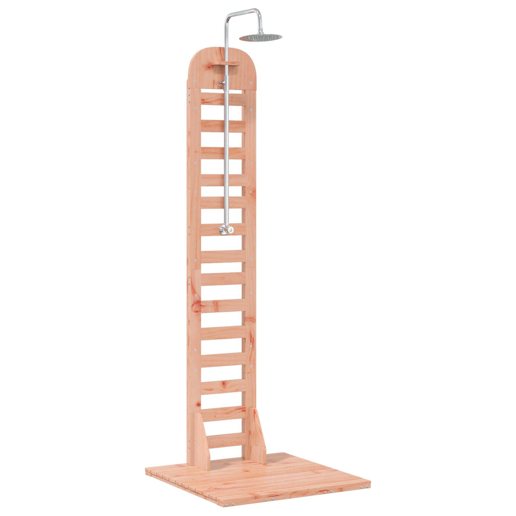 vidaXL Prysznic na zewnątrz 223 cm naturalny