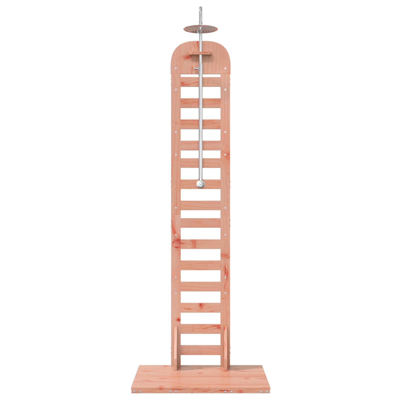 vidaXL Prysznic na zewnątrz 223 cm naturalny