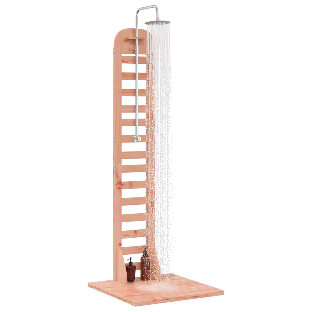 vidaXL Prysznic na zewnątrz 223 cm naturalny
