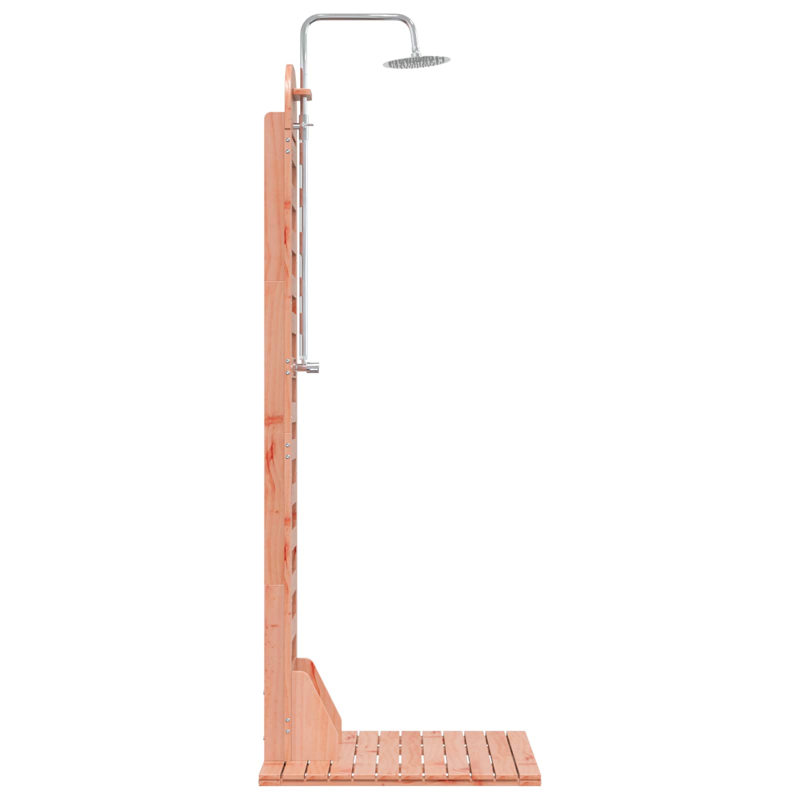 vidaXL Prysznic na zewnątrz 223 cm naturalny