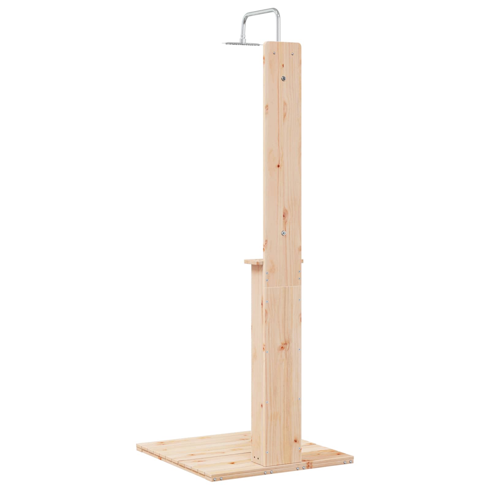vidaXL Prysznic na zewnątrz 206 cm naturalny