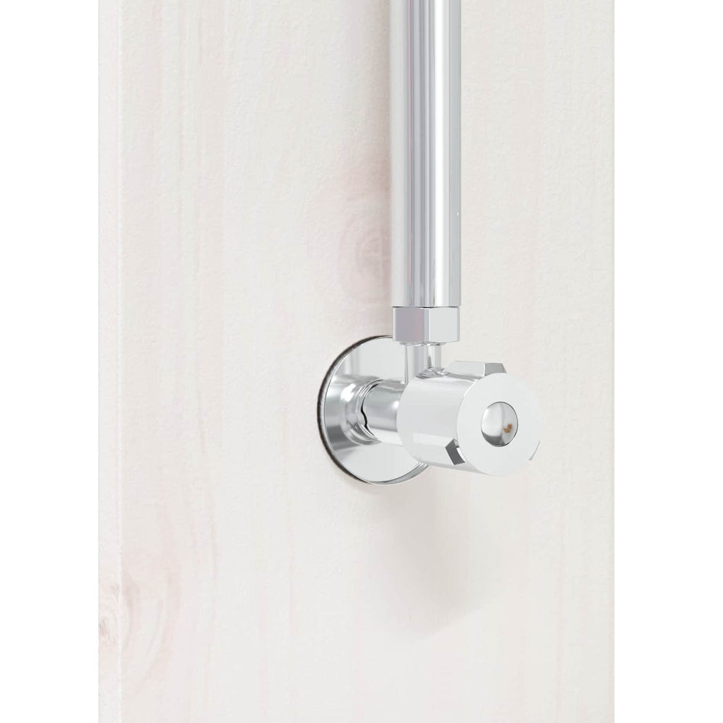 vidaXL Prysznic na zewnątrz 206 cm Biały