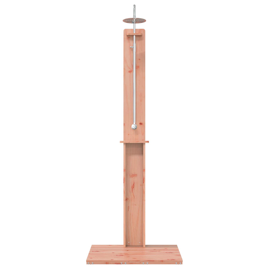 vidaXL Prysznic na zewnątrz 206 cm naturalny