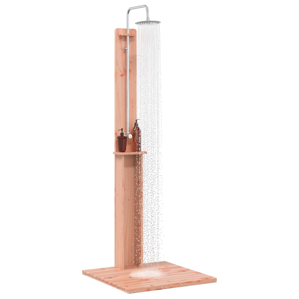 vidaXL Prysznic na zewnątrz 206 cm naturalny