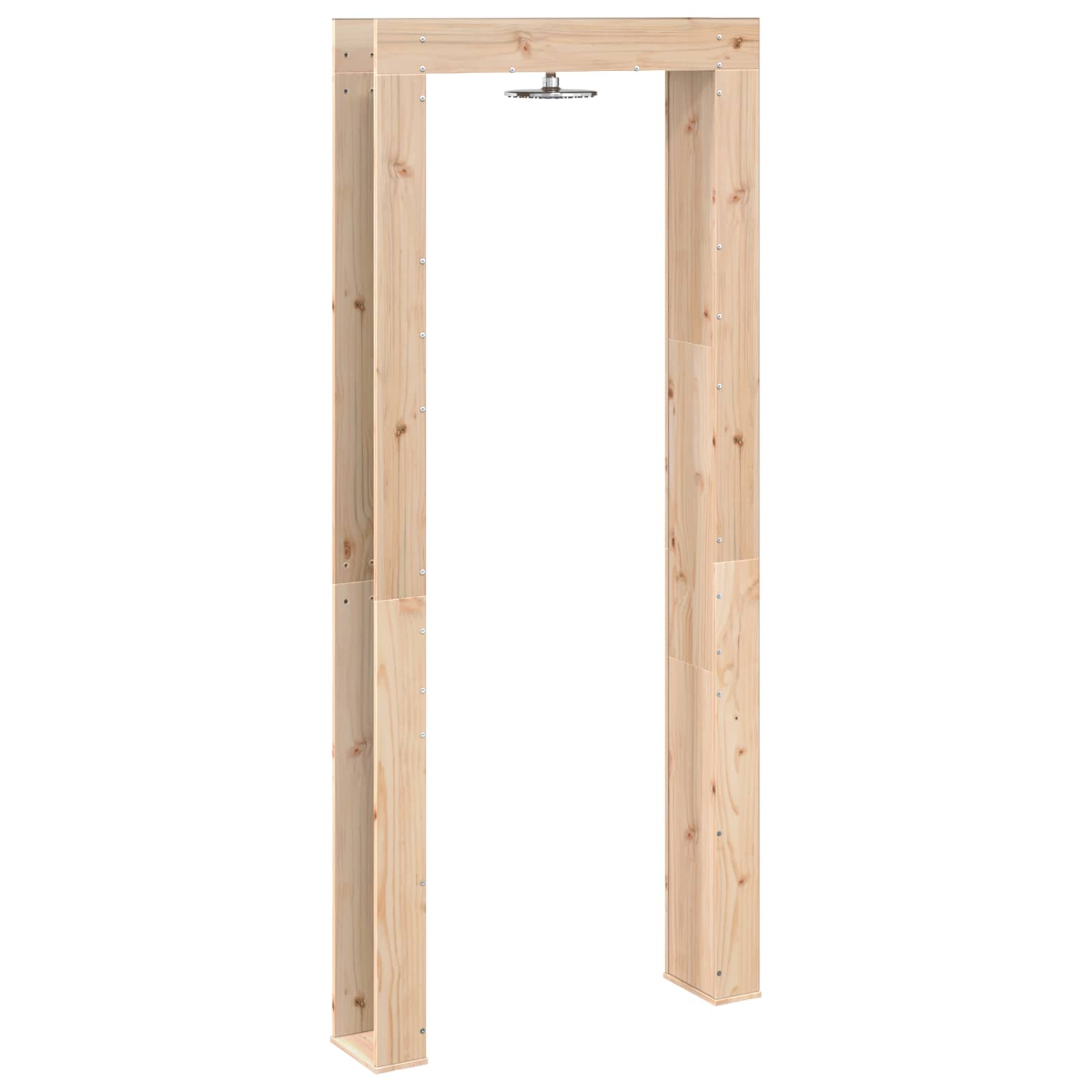 vidaXL Prysznic na zewnątrz 226 cm naturalny