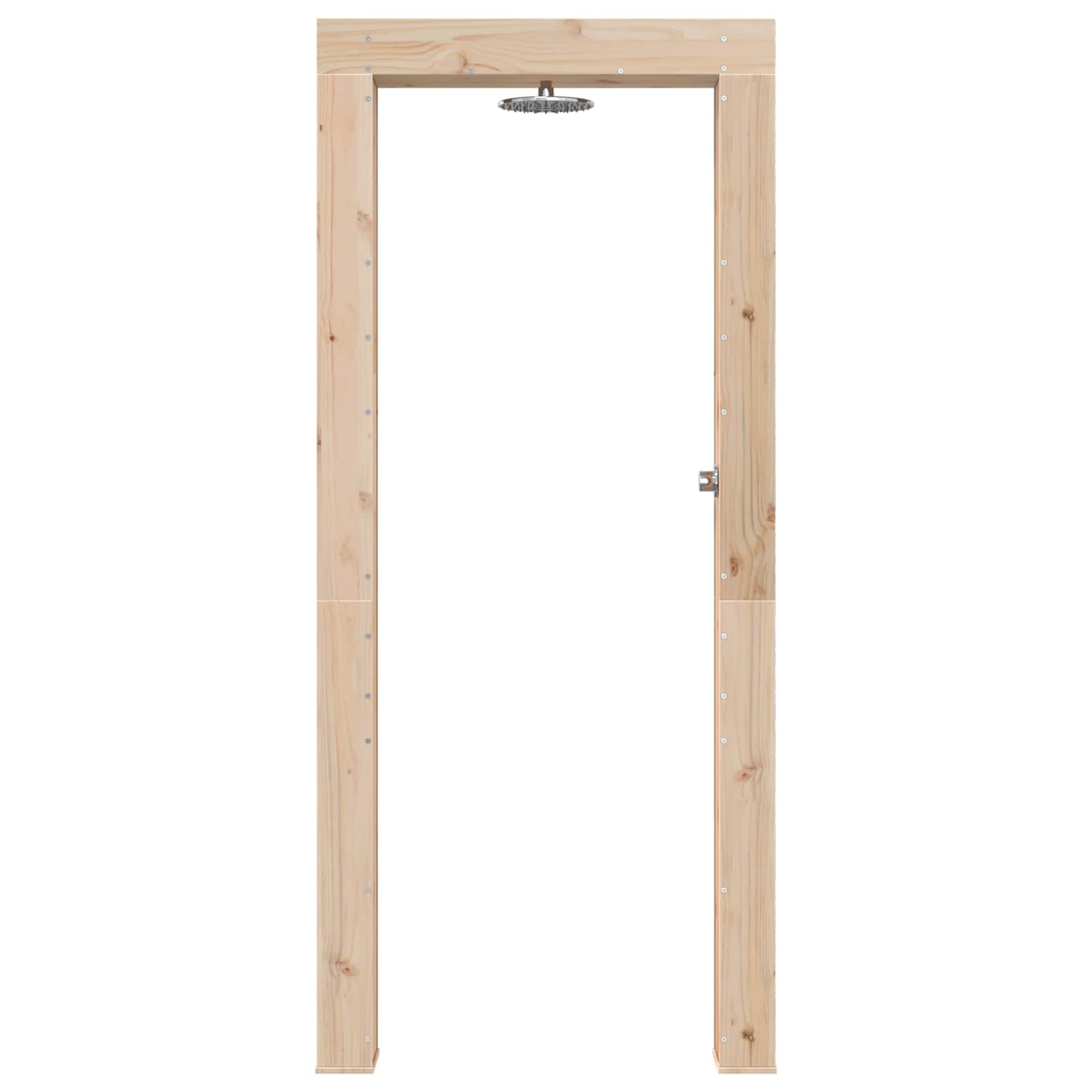 vidaXL Prysznic na zewnątrz 226 cm naturalny