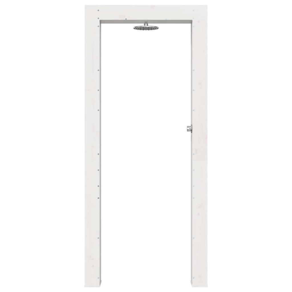 vidaXL Prysznic na zewnątrz 226 cm Biały