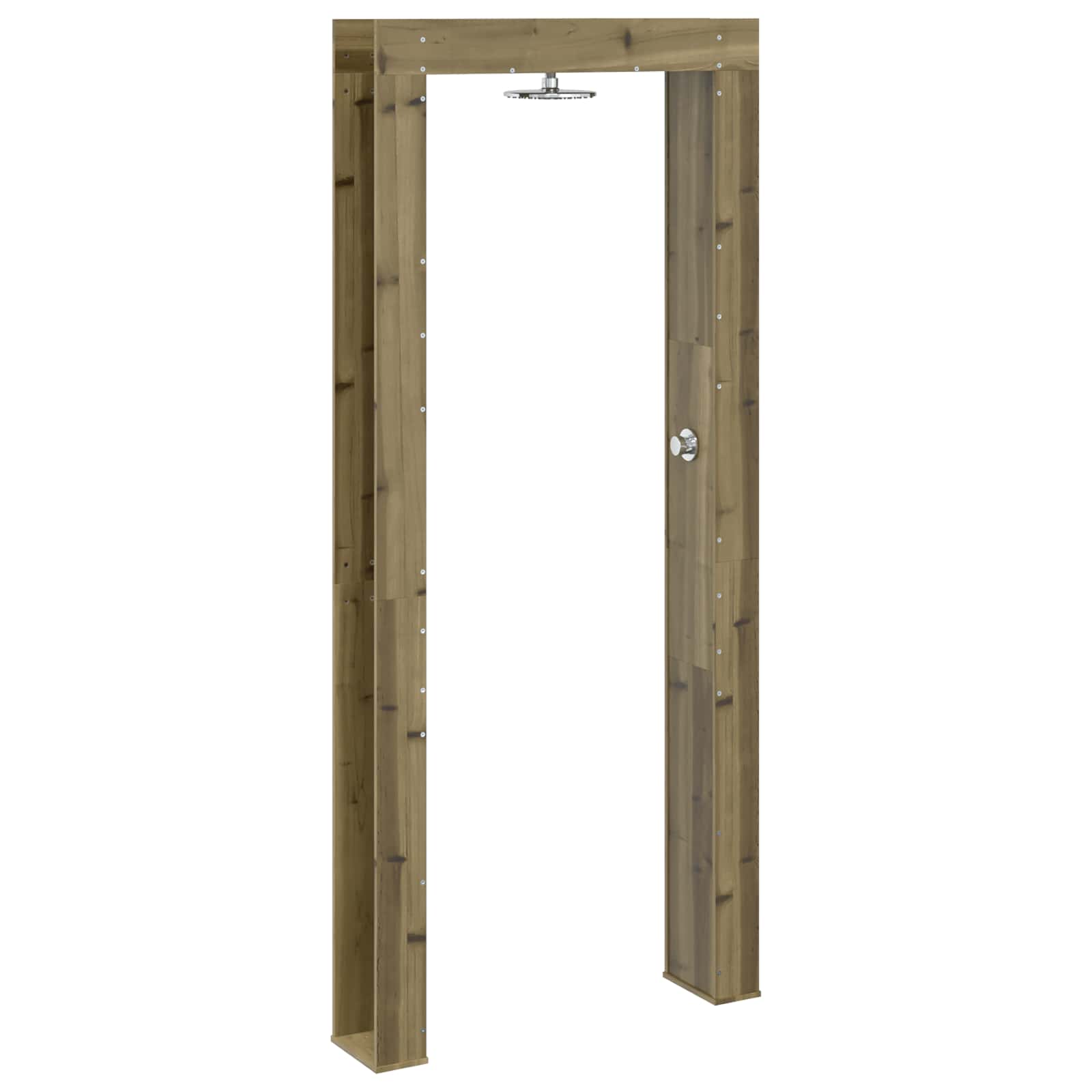 vidaXL Prysznic na zewnątrz 226 cm naturalny