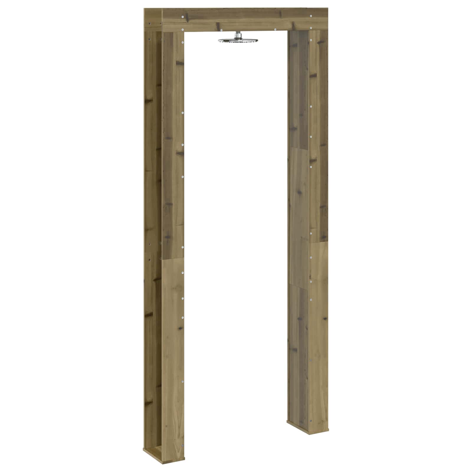 vidaXL Prysznic na zewnątrz 226 cm naturalny