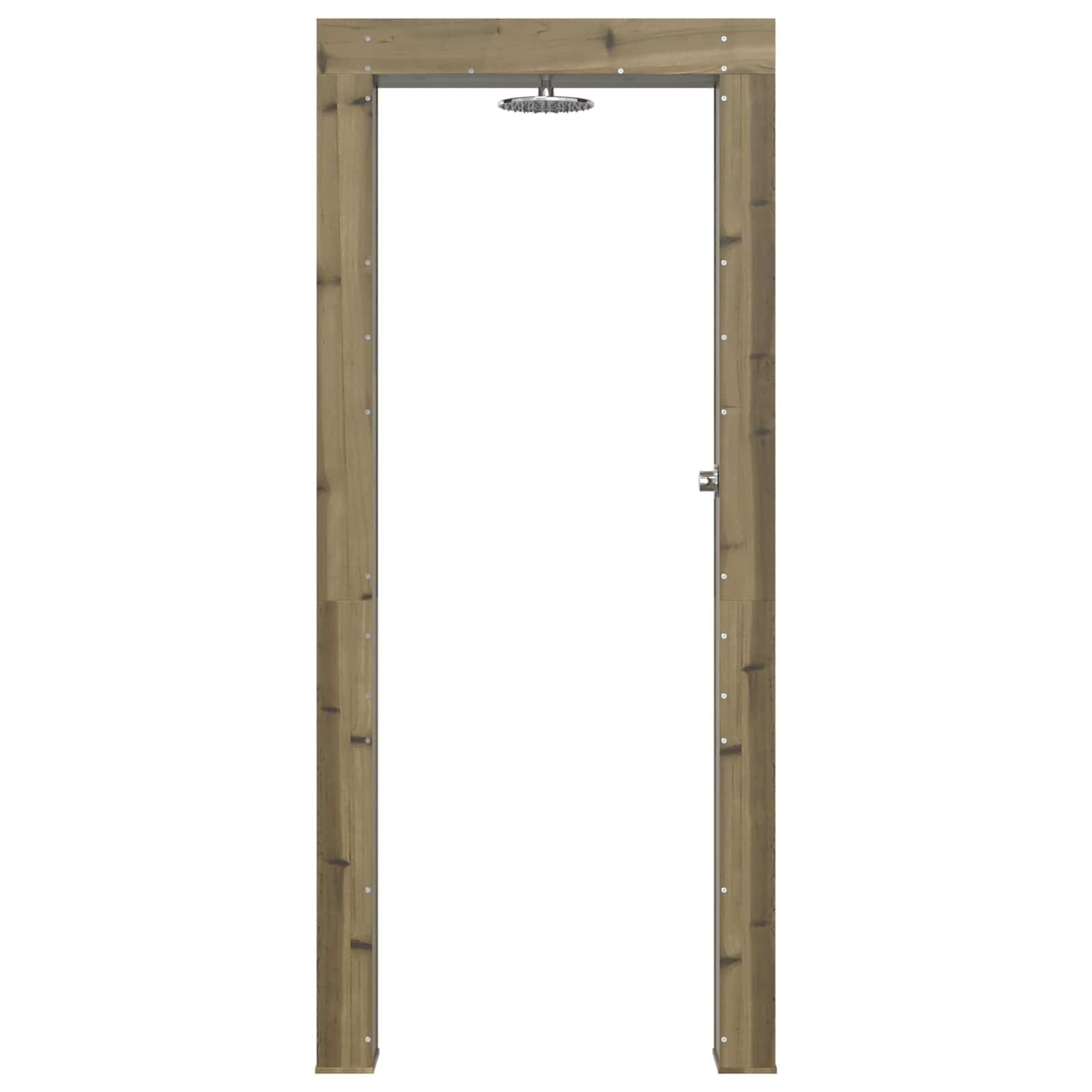 vidaXL Prysznic na zewnątrz 226 cm naturalny