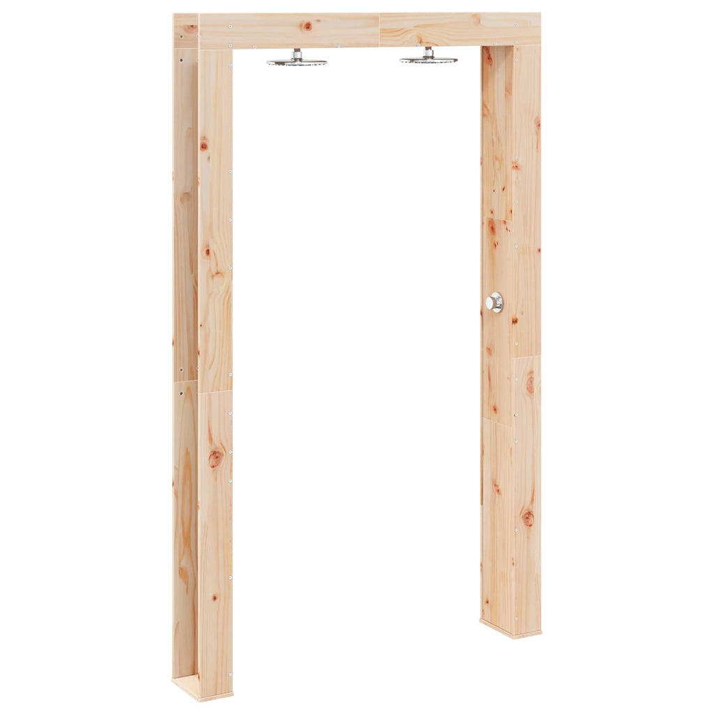 vidaXL Prysznic na zewnątrz 226 cm naturalny