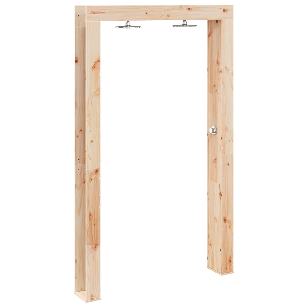 vidaXL Prysznic na zewnątrz 226 cm naturalny