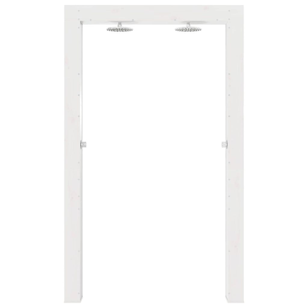 vidaXL Prysznic na zewnątrz 226 cm Biały