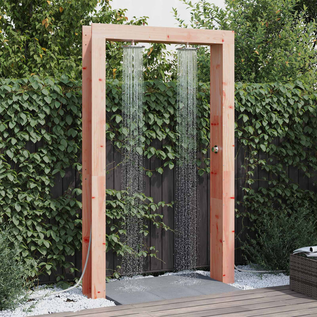 vidaXL Prysznic na zewnątrz 226 cm naturalny