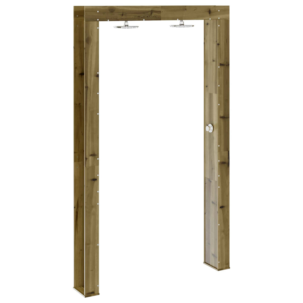 vidaXL Prysznic na zewnątrz 226 cm naturalny