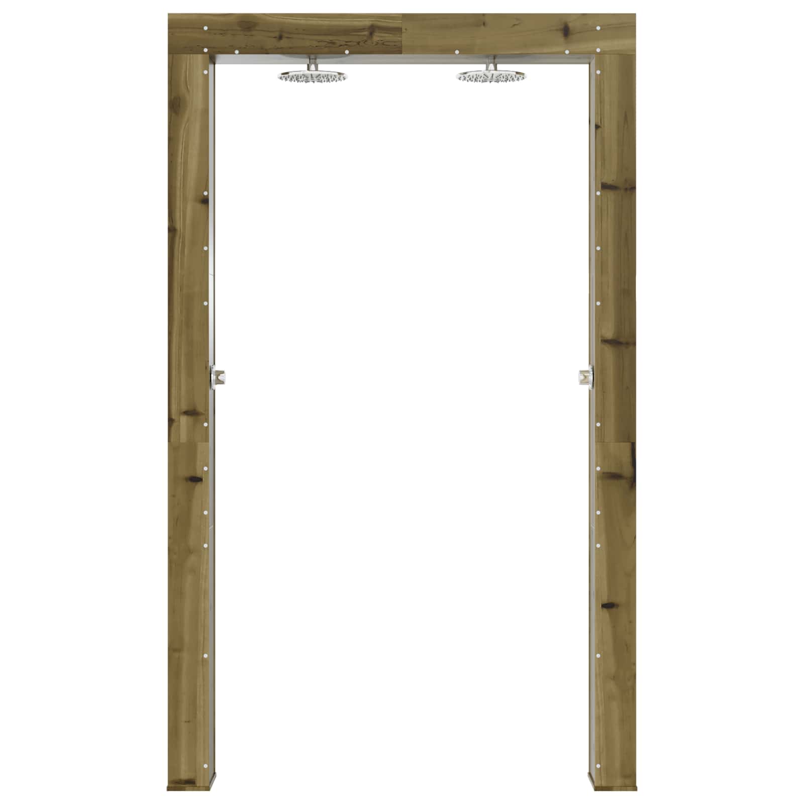 vidaXL Prysznic na zewnątrz 226 cm naturalny