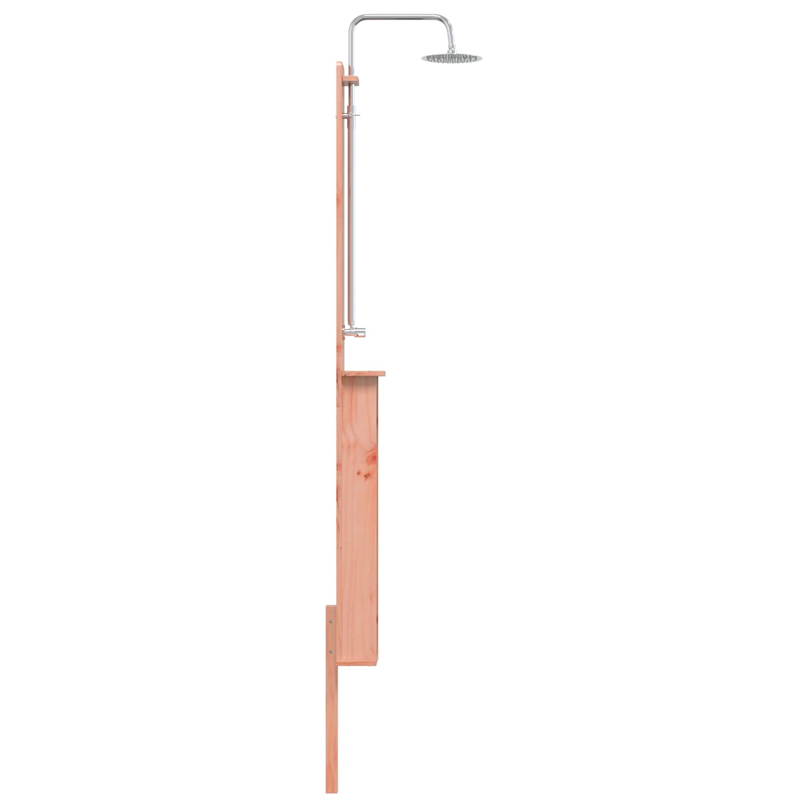 vidaXL Prysznic na zewnątrz 246 cm naturalny