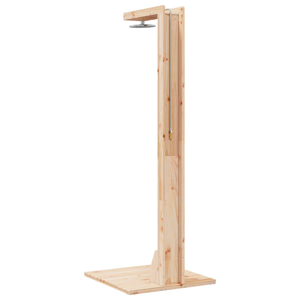 vidaXL Prysznic na zewnątrz 210 cm naturalny