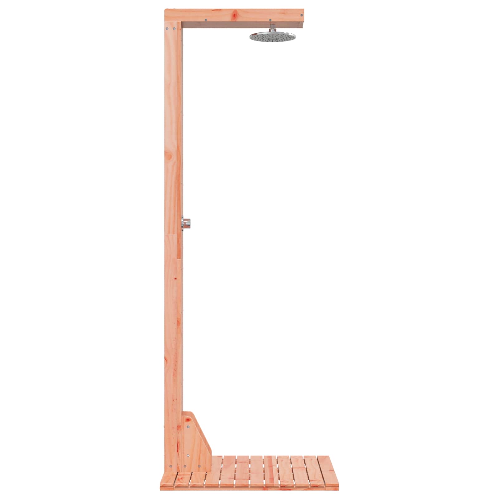 vidaXL Prysznic na zewnątrz 210 cm naturalny