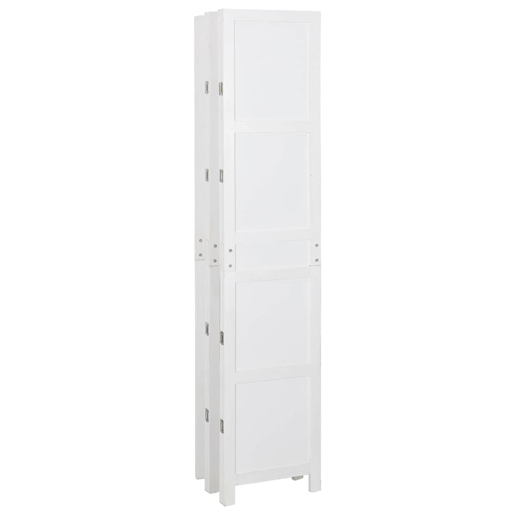 vidaXL Panel Romdivider Biały 176,5 x 165 cm MDF