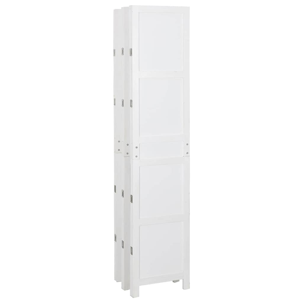 vidaXL Panel Romdivider Biały 212 x 165 cm MDF