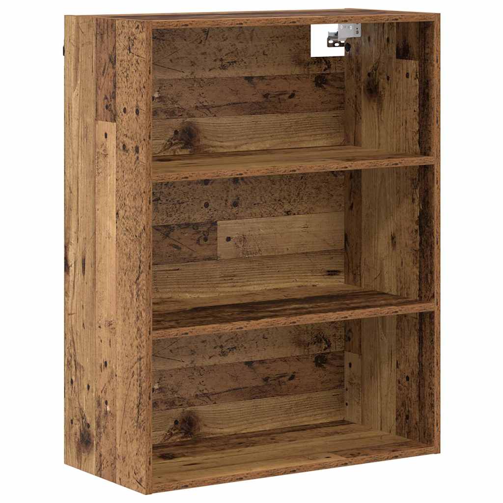 vidaXL Highboard 2 pcs Stare drewno Materiał drewnopochodny