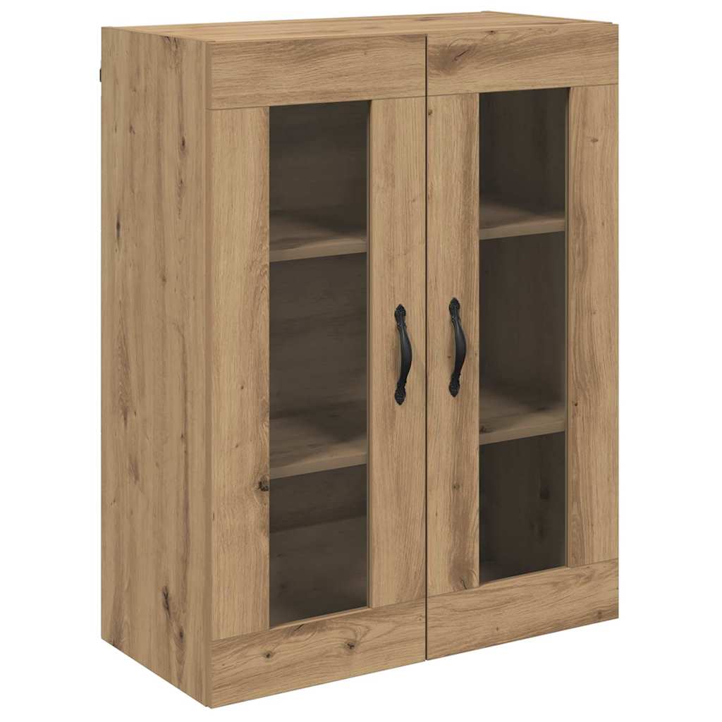 vidaXL Highboard Dąb rzemieślniczy 69,5 x 34 x 180 cm