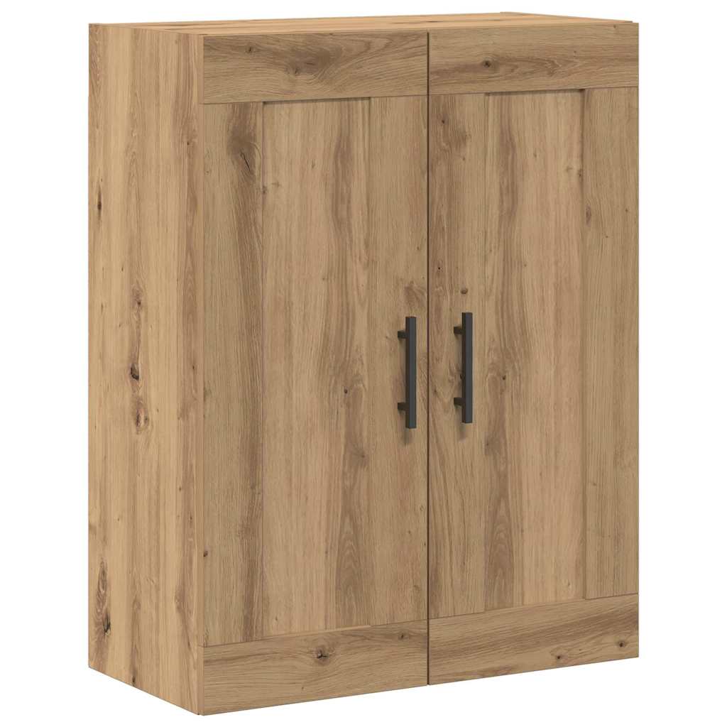 vidaXL Highboard Dąb rzemieślniczy 69,5 x 34 x 180 cm
