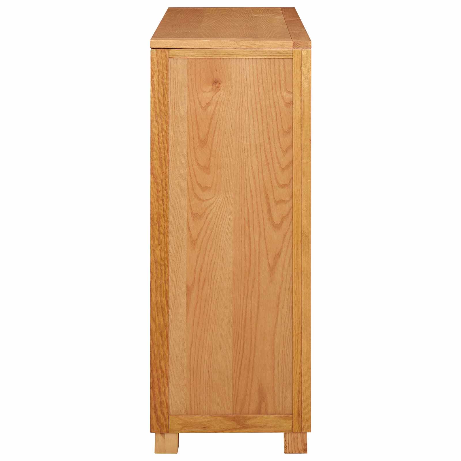vidaXL Szafkowy z szufladą brązowy 80 x 35 x 95 cm Dąb lite