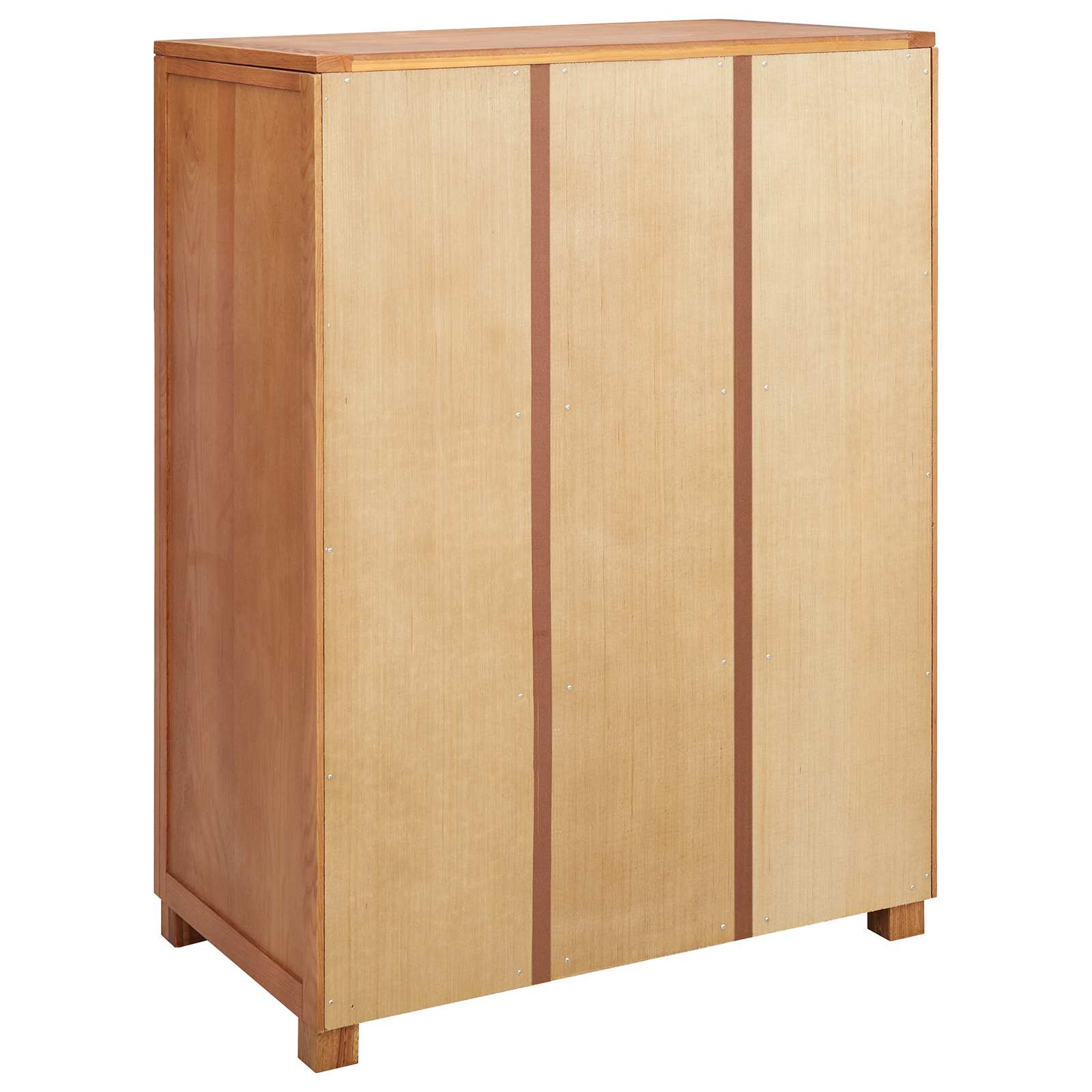 vidaXL Garderoba z przechowywaniem brązowy 80 x 50 x 115 cm Dąb lite