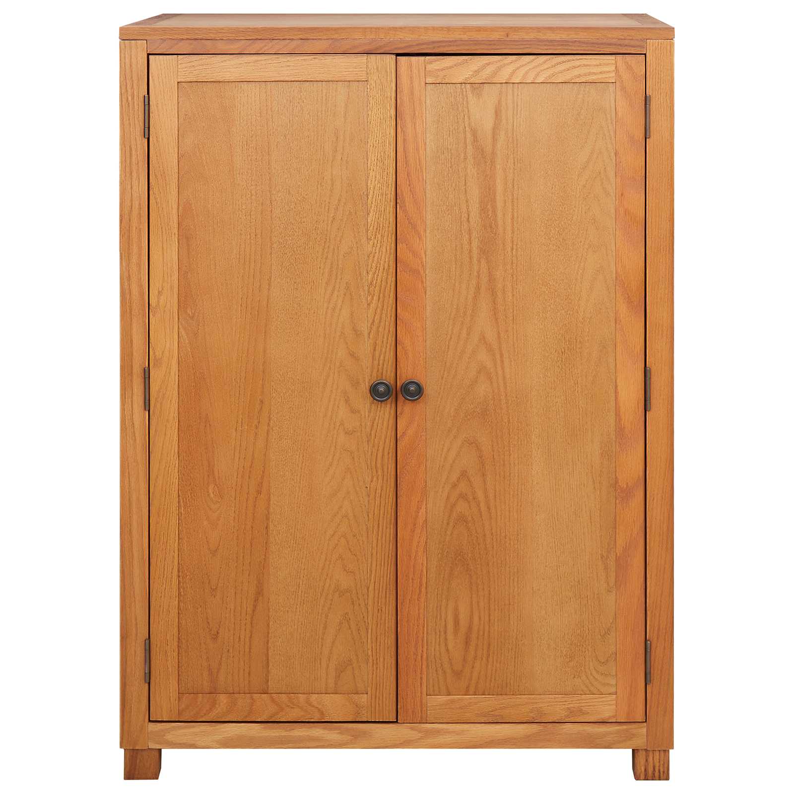 vidaXL Garderoba z przechowywaniem brązowy 80 x 50 x 115 cm Dąb lite