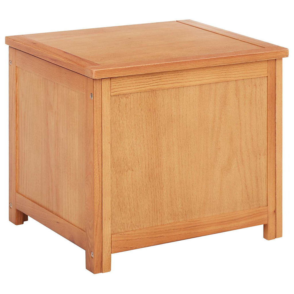 vidaXL Skrzynia do przechowywania 50 x 45 x 45 cm Dąb lite