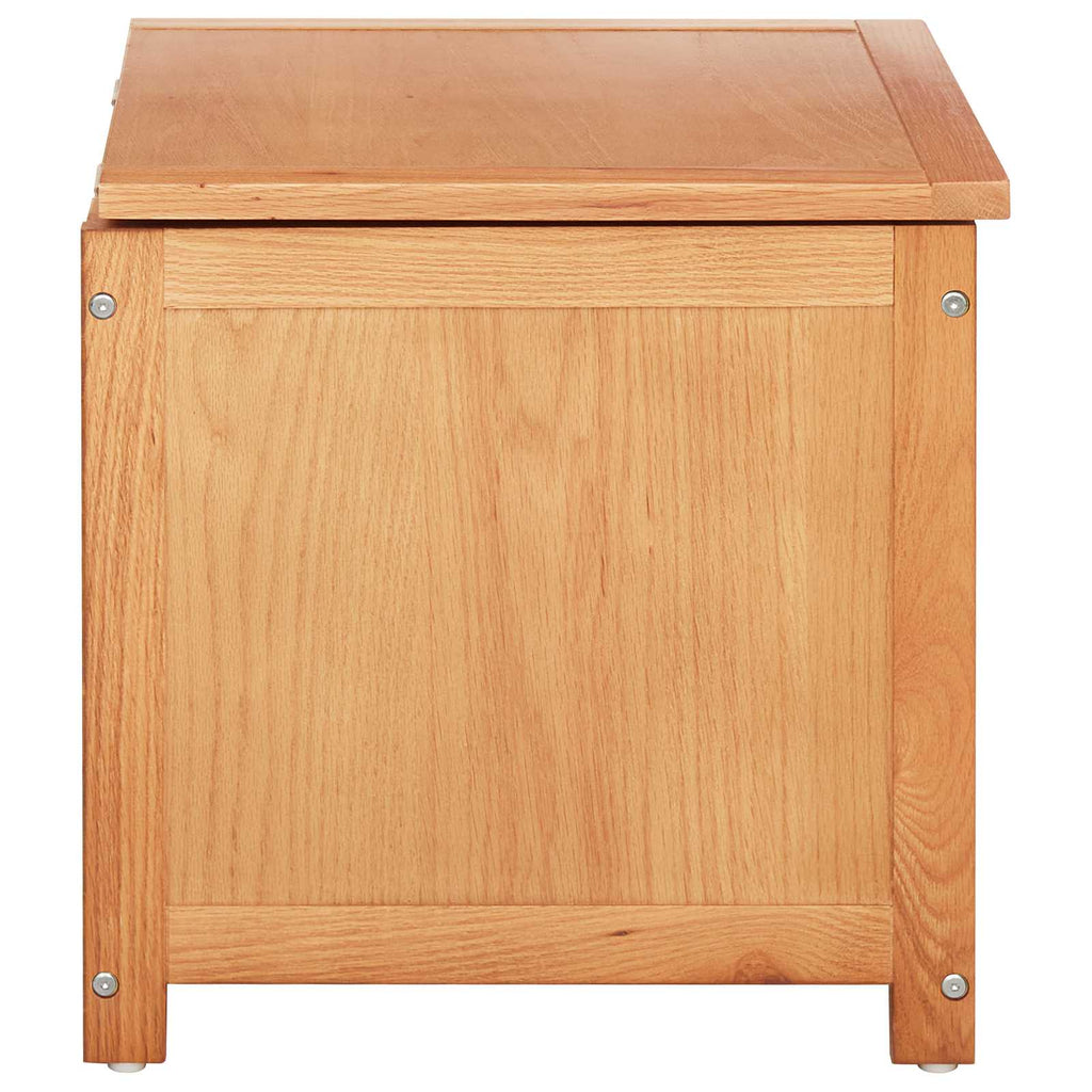 vidaXL Skrzynia do przechowywania 50 x 45 x 45 cm Dąb lite
