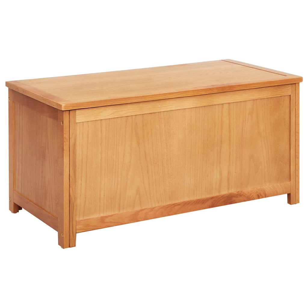 vidaXL Skrzynia do przechowywania 90 x 45 x 45 cm Dąb lite
