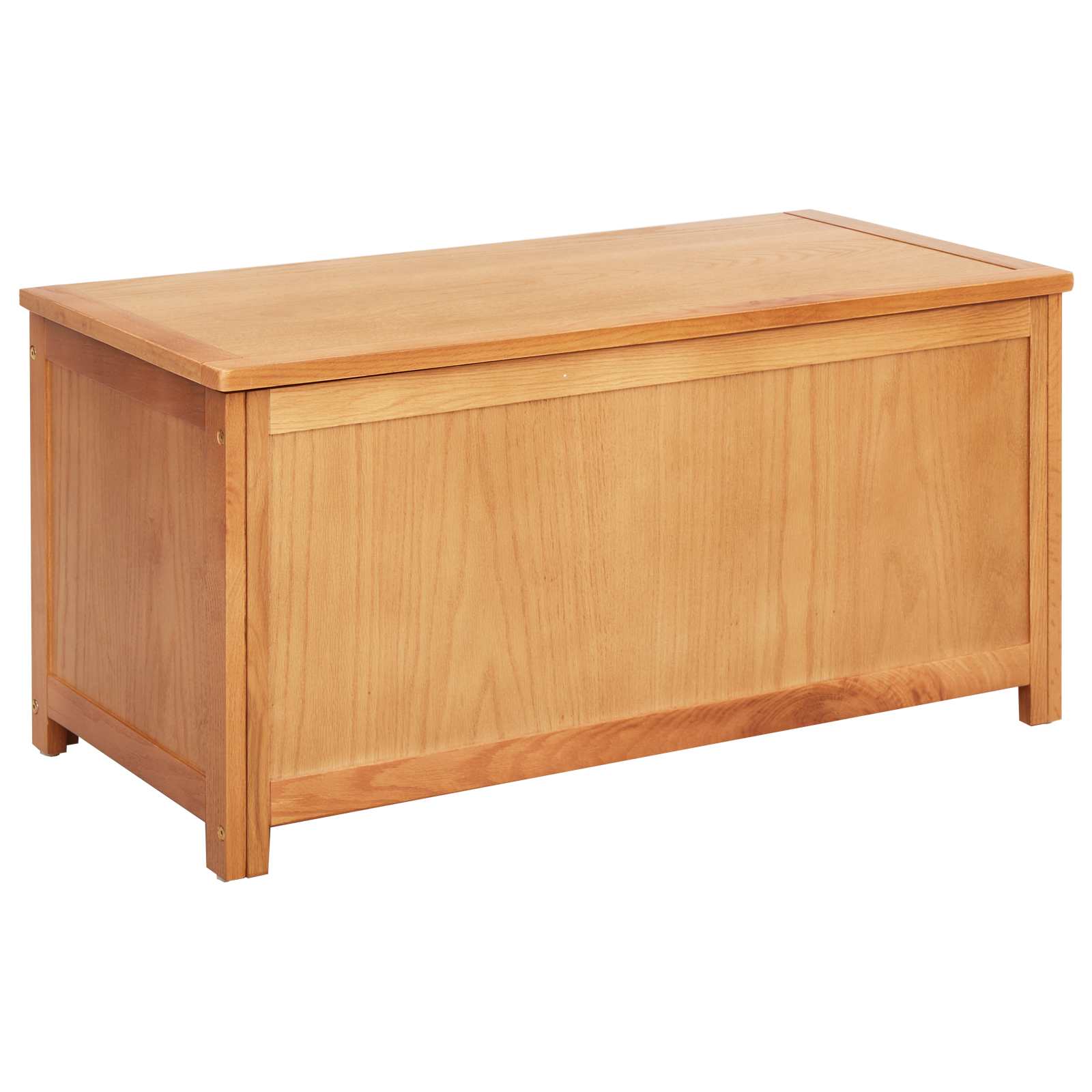 vidaXL Skrzynia do przechowywania 90 x 45 x 45 cm Dąb lite