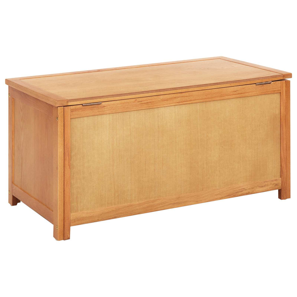 vidaXL Skrzynia do przechowywania 90 x 45 x 45 cm Dąb lite