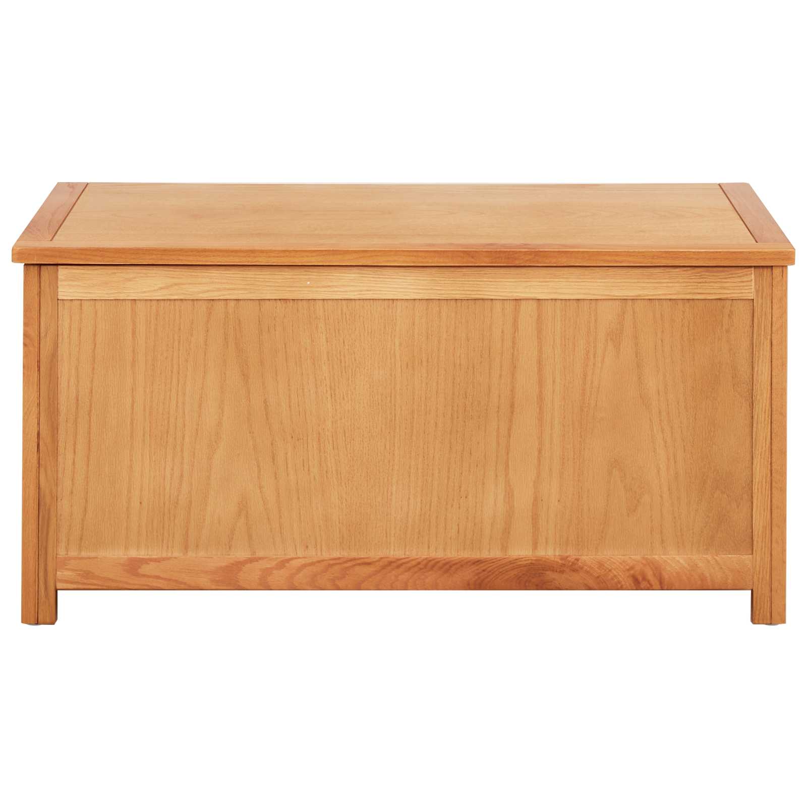 vidaXL Skrzynia do przechowywania 90 x 45 x 45 cm Dąb lite