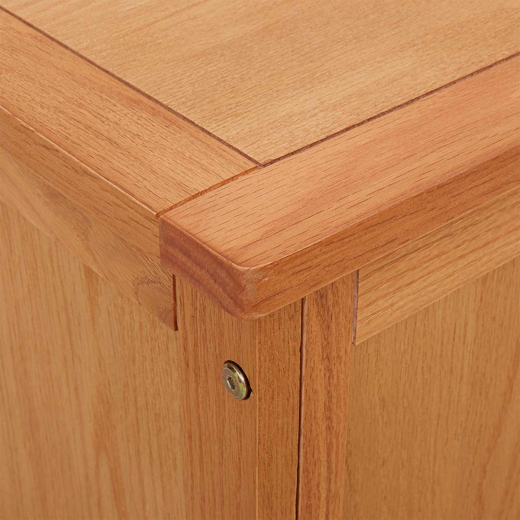 vidaXL Skrzynia do przechowywania 110 x 45 x 45 cm Dąb lite