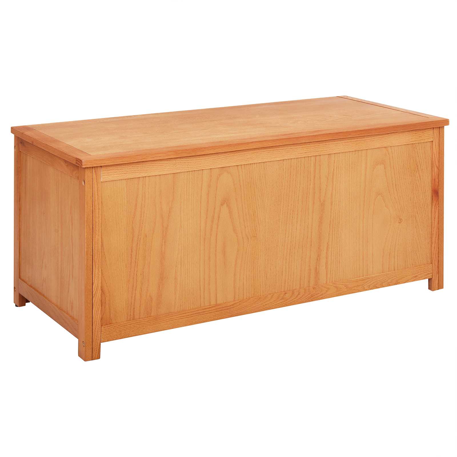vidaXL Skrzynia do przechowywania 110 x 45 x 45 cm Dąb lite