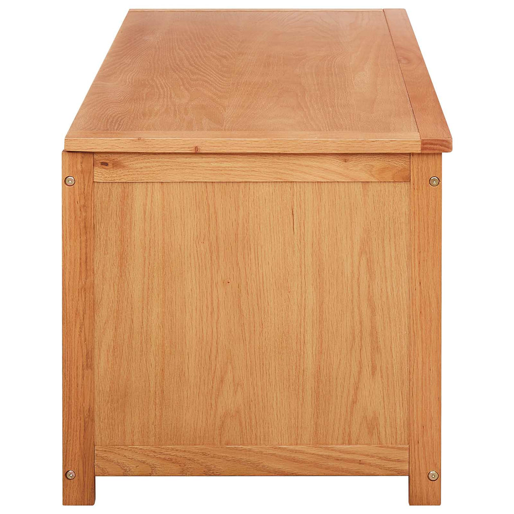 vidaXL Skrzynia do przechowywania 110 x 45 x 45 cm Dąb lite