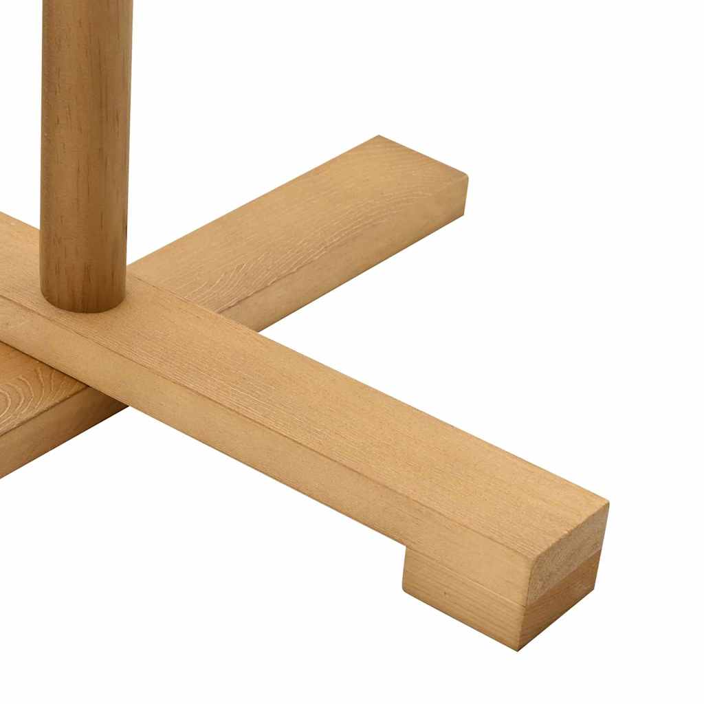 vidaXL Drewniana choinka z podstawą Brązowy 210 cm Bambus