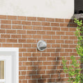 vidaXL Pokrywy wentylacyjne 2 pcs Srebrny 150 mm Stal nierdzewna