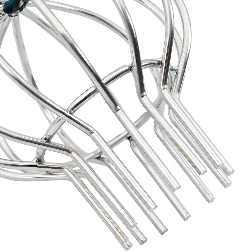 vidaXL Osłona na liście rynny 2 pcs Srebrny 110 mm Stal nierdzewna