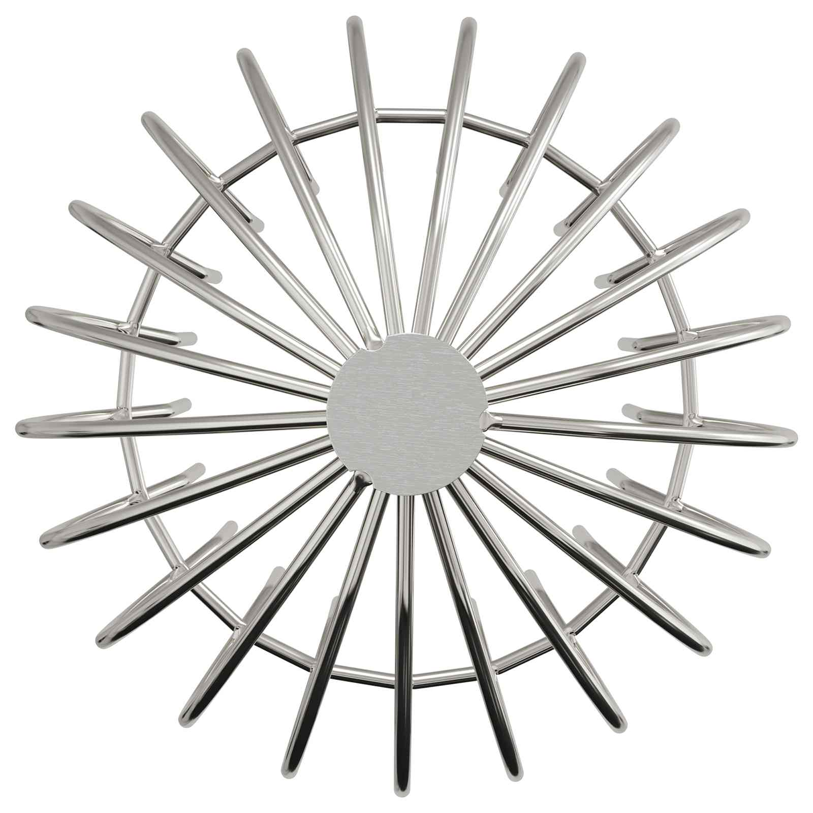 vidaXL Osłona na liście rynny 2 pcs Srebrny 200 mm Stal nierdzewna